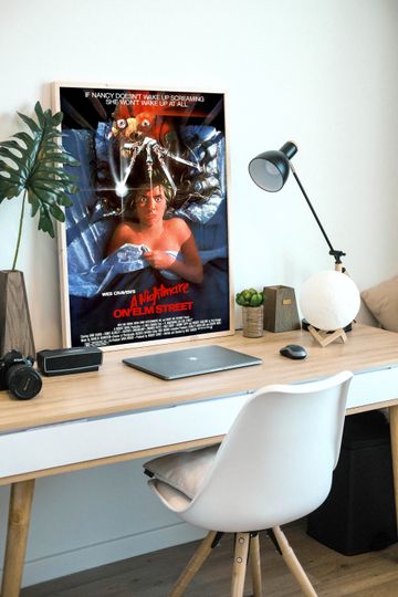 A Nightmare on Elm Street, 1984 supernatural horror slasher original film poster