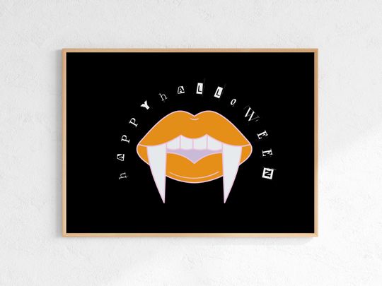 halloween decor, halloween digital print, funny halloween decor, halloween print