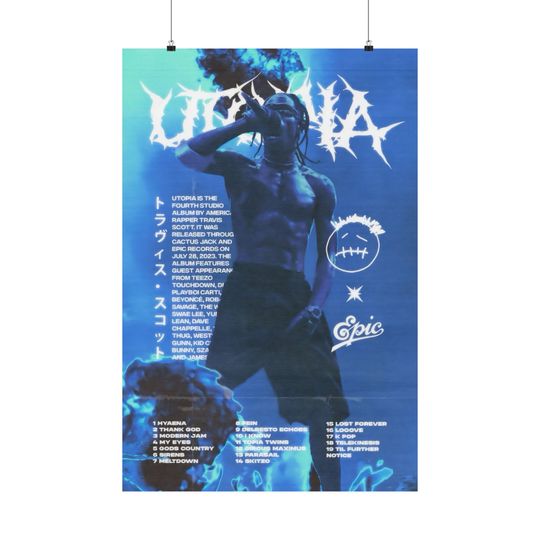 Discover Travis - Poster | Rap Poster, Hip-Hop Poster