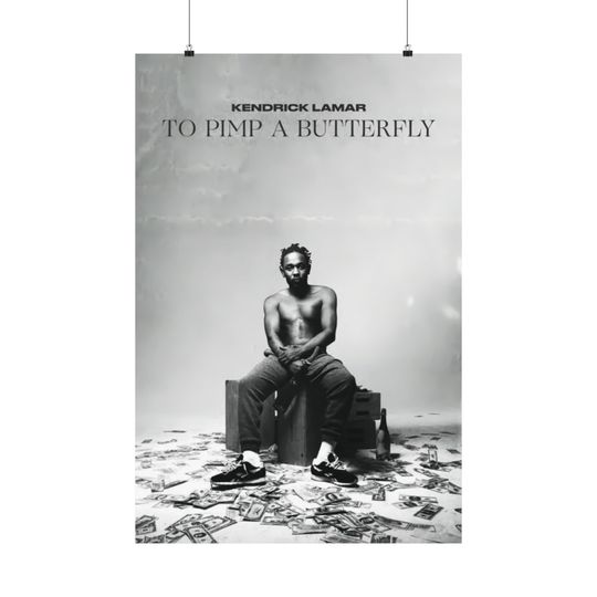 Kendrick Lamar - Poster | Rap Poster, Hip-Hop Poster
