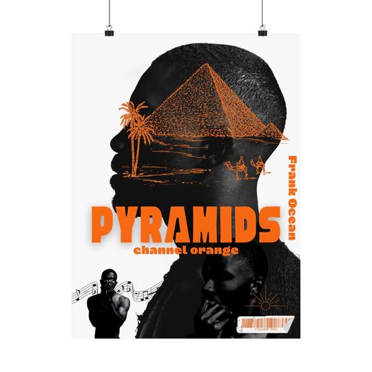 Frank Ocean - Poster | Rap Poster, Hip-Hop Poster