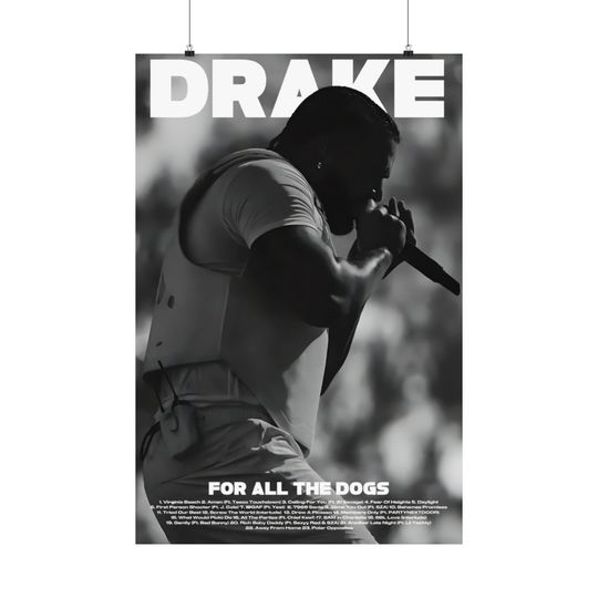 Discover Drake - Poster | Rap Poster, Hip-Hop Poster