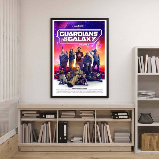 Guardians of the Galaxy Vol 3 Poster, Guardians of the Galaxy Poster, Star Lord Baby Groot Gamora Nebula Poster, Guardians Galaxy Poster