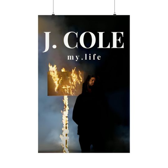 Discover J Cole - Poster | Rap Poster, Hip-Hop Poster