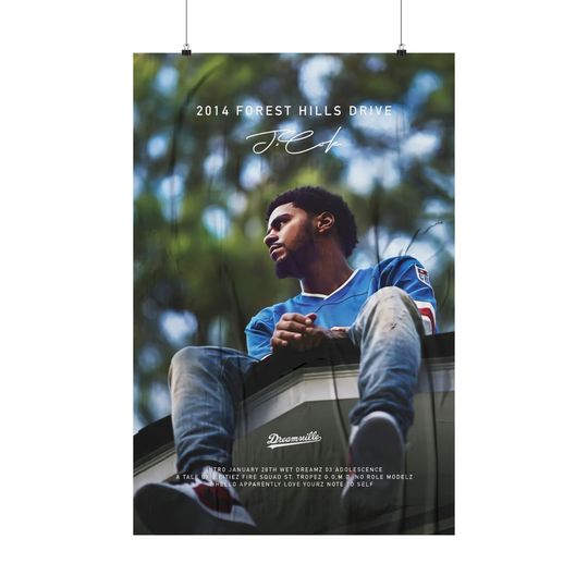 Discover J Cole - Poster | Rap Poster, Hip-Hop Poster
