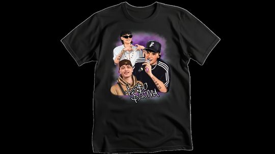 Discover Peso Pluma vintage look t-shirt