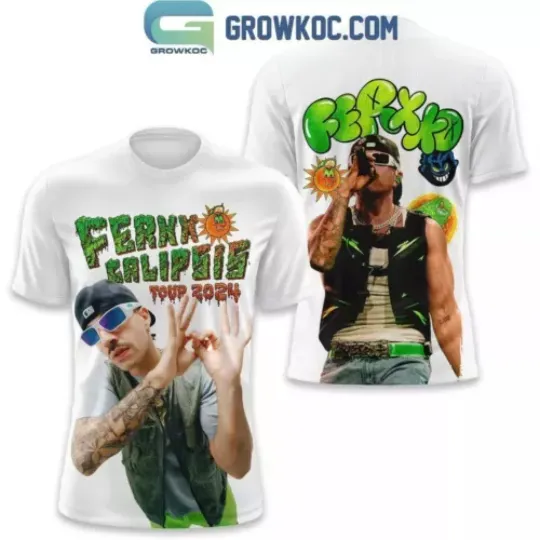 Discover Ferxxo Calipsis Tour 2024 Of Feid The Singer 3D T-Shirt