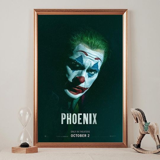 Joker Movie poster / Home Decor / Room Decor / Poster Gift / Canvas wall art