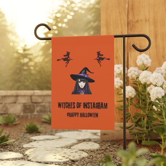 Discover Funny Witches of Instagram Halloween Garden Flag House BannerFall Decorating