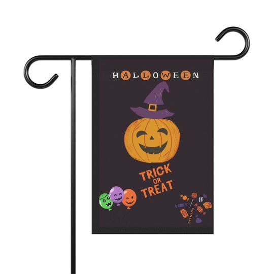 Discover Halloween Garden Banner | Halloween House Flag