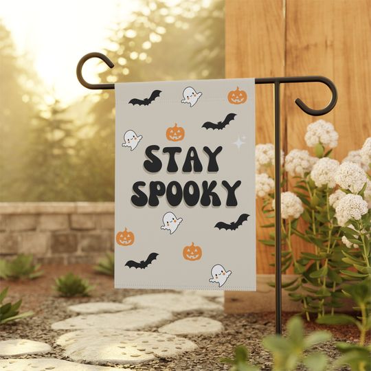 Discover Stay Spooky Halloween Garden Flag - Halloween Garden Flag