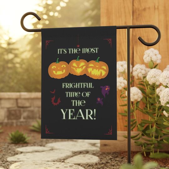 Discover Halloween Garden Flag, Fall Garden Flag, Halloween Home Decor, Pumpkin Halloween Decor, Halloween Yard Decor, Pumpkin Garden Flag