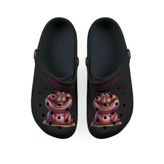 Discover Fluffopotamus Clogs (black)
