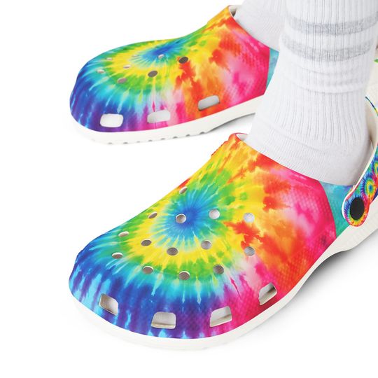 Tie Dye - 1- EVA Foam Clogs (AOP)