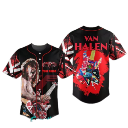 Discover van Personalized Baseball Jersey Shirt All Size For Men Women