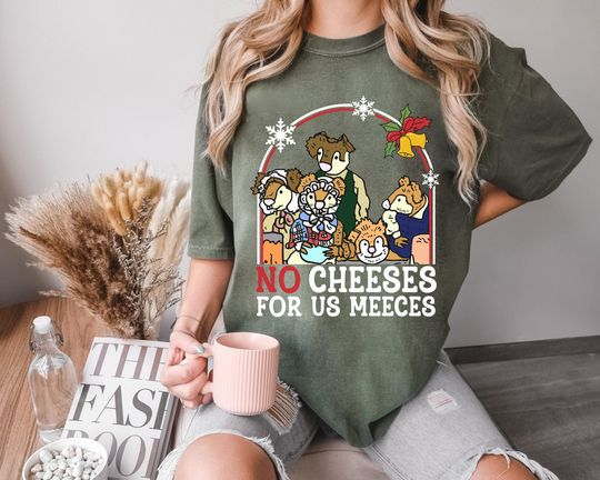 Retro The Muppet Christmas Carol Mice No Cheese For Us Meeces Shirt, Disney Christmas T-shirt