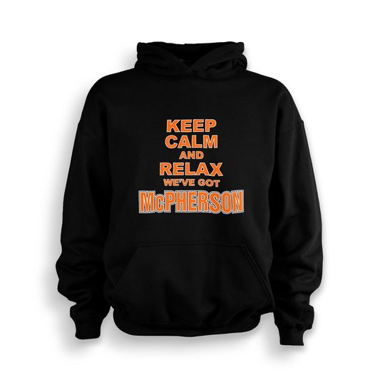 Discover McPherson Keep Calm Youth Hoodie | Bengals | Cincinnati | Evan | Made To Order With Love