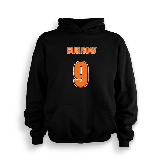Discover Burrow Youth Hoodie | Bengals | Cincinnati | Joe | Made To Order With Love