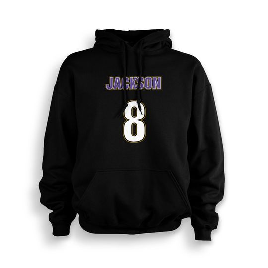 Discover Jackson Adult Hoodie | Ravens | Baltimore | Lamar | Made To Order With Love