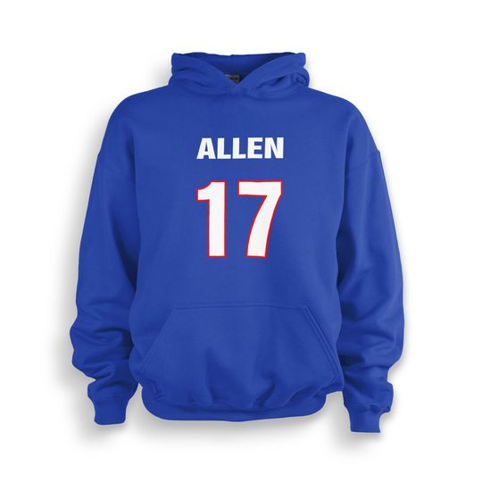 Discover Allen Youth Hoodie | Bills | Buffalo | Josh | Made To Order With Love
