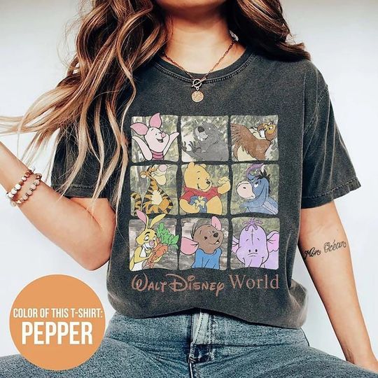 Discover Comfort Colors Vintage Winnie The Pooh shirt, Walt Disney World shirt, Winnie The Pooh shirt, The Pooh shirt, The Pooh and Friends shirt