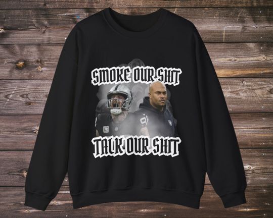 Raiders Sweatshirt maxx crosby shirt antonio pierce shirt las vegas raiders sweater for raiders fan raiders football raiders coach raiders