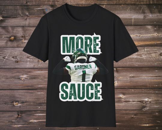 Discover Sauce Gardner Tshirt new york jets shirt ny jets tshirt football shirt sauce gardner shirt jets shirt for jets fan gift for new york jets fan tee