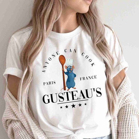 Ratatouille Shirt, Ratatouille T-Shirt, Anyone Can Cook Tee, Disney Remy T-Shirt, Mouse Chef Tee, Epcot T-Shirt, Disneyworld 2023