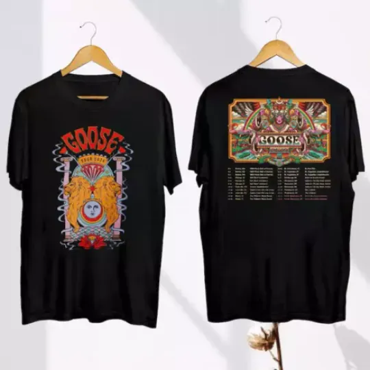 Discover 2024 Goose Band Tour Shirt, Goose Band 2024 Concert Shirt