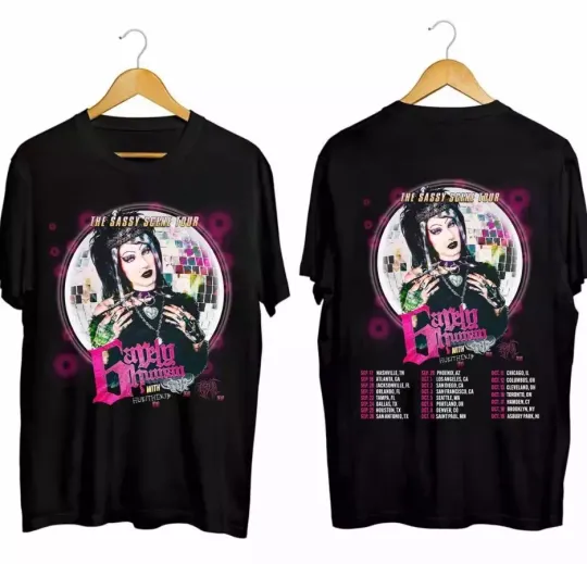 Discover 6arelyhuman - The Sassy Scene Tour 2024 Shirt, 6arelyhuman Fan Shirt