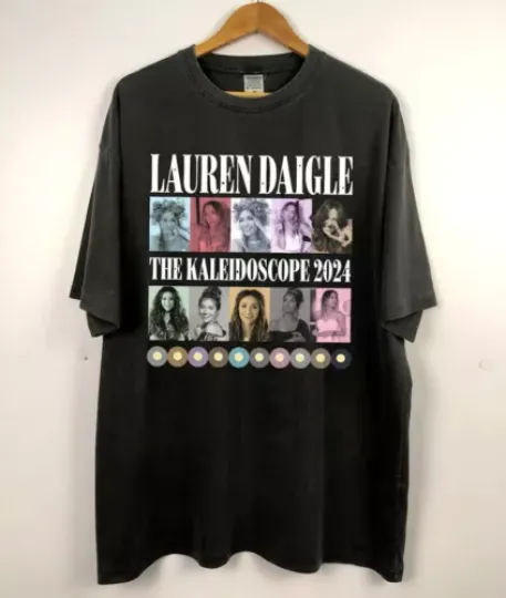 Discover NEW 2024 Lauren Daigle The Kaleidoscope Tour 2024 T-shirt, Lauren Daigle Concert Shirt