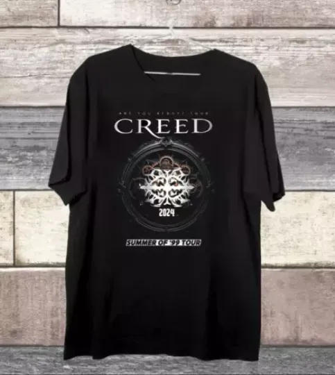 Discover New Creed Band 2024 Tour Summer Collection Gift For Fan