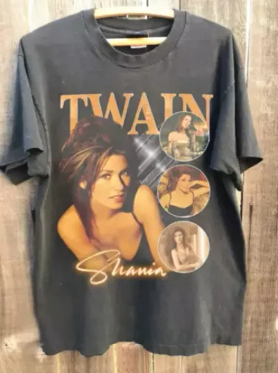 Discover Shania Twain Shirt World Tour 2024 T-Shirt Fans Unisex