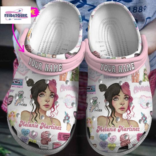 Costume Melanie Clogs, Martinez Music Sneakers For Fan, Portals Girl Album Sandals, Me-lanie Sneakers For Concert, Melanie Merch
