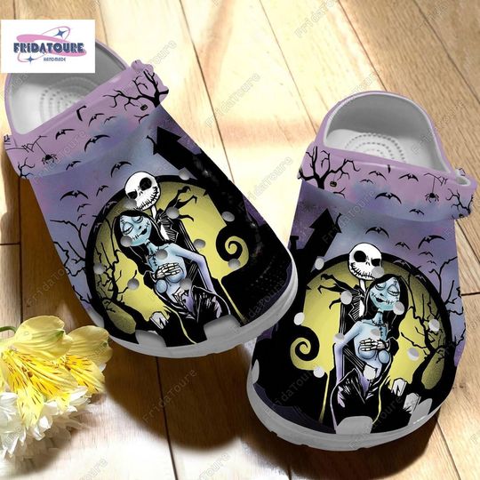Discover Halloween Horror Movie Clogs, Nightmare Christmas Sneakers, Costume Cartoon Horror Sandals, Spooky Movie Slippers For Couple