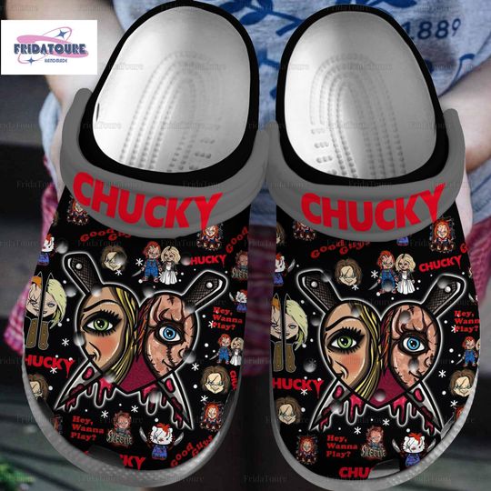Discover Chucky TV Series Crocs Crocband Clogs ClogsComfortable For Men Women and Kids