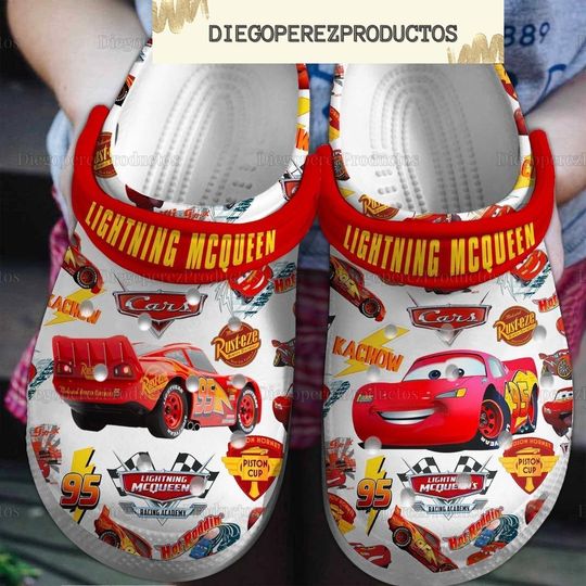 Discover Lightning Mcqueen Clogs, 95 Lightning Mcqueen Shoes, Disney Pixar Cars Summer Shoes, Rusteze Cars Sandals, Funny Shoes