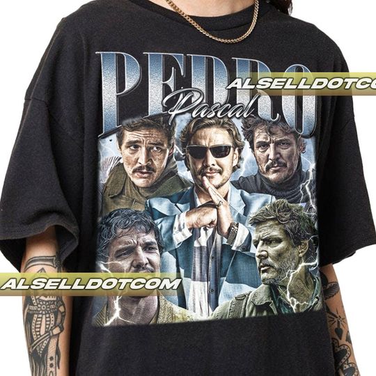 Limited Pedro Pascal Vintage Gift for Woman and Man