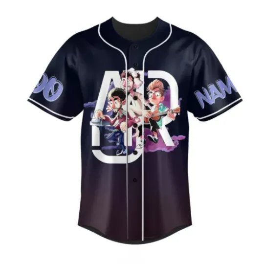 Discover AJR band The Maybe Man Tour 2024 Customized Baseball Jersey