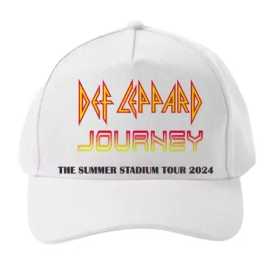 Def Leppard Journey Summer Stadium Tour 2024 Classic Cap