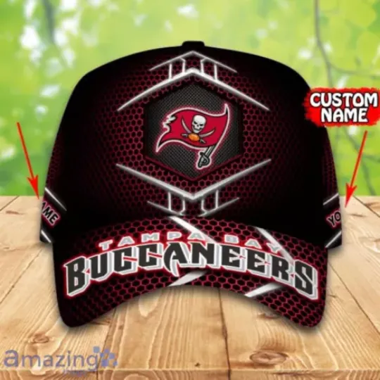 football Tampa Bay Buccaneers Custom Name Black Classic Cap