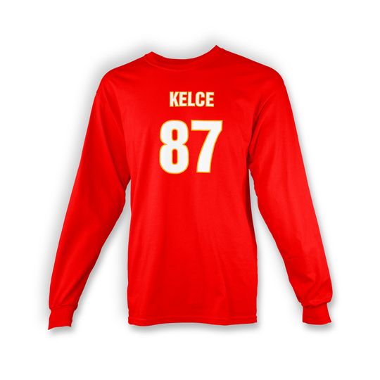 Discover Kelce Adult Long Sleeve T-shirt | Kansas City | Travis | Made To Order With Love