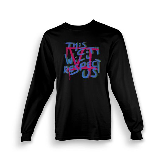 Vi Adult Long Sleeve T-shirt (Black) | Arcane | League of Legends | Made To Order With Love