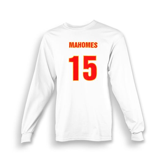 Discover Mahomes Youth Long Sleeve T-shirt | Kansas City | Patrick | Made To Order With Love