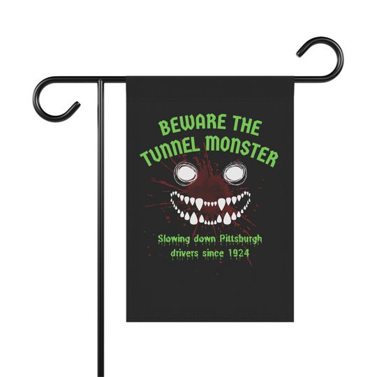Discover Tunnel Monster Halloween Garden Flag