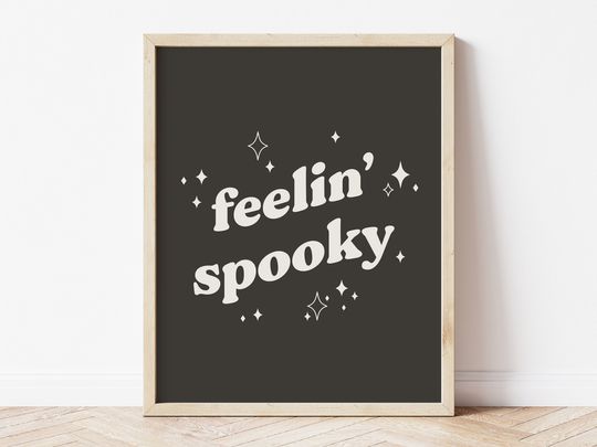 Discover Halloween Prints, Cute halloween print, Feelin Spooky, Modern Halloween Prints