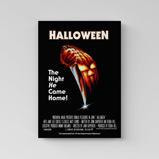Halloween Movie Poster, Halloween Horror Movie Film Poster Print Picture