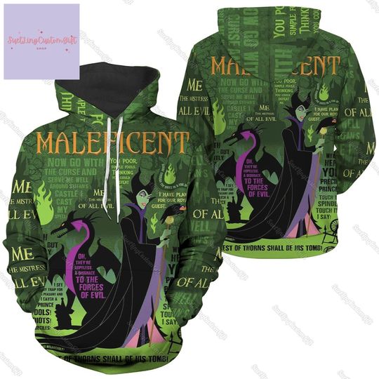 Disney Maleficent Hoodie, Maleficent Shirt, Sleeping Beauty Shirt, Disney Villains Hoodie, Maleficent Halloween Shirt, Movie Lover Gift