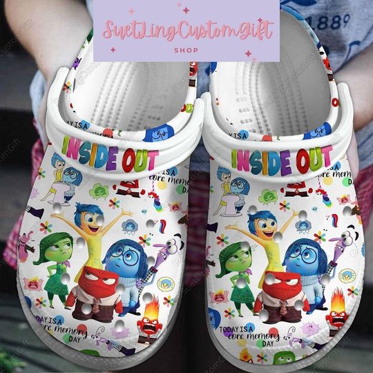 Inside Out Movie Fan Shoes, Inside Out 2 Shoes, Inside Out Shoes, Inside Out Characters Shoes, Inside Out Friends Shoes, Disney Shoes