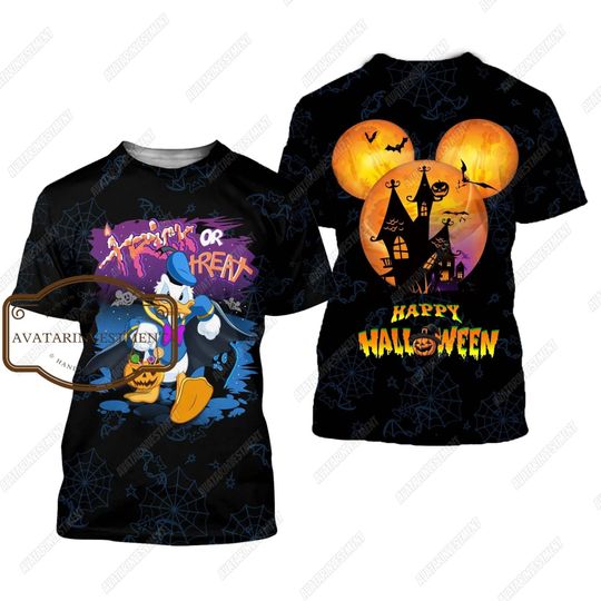 Donald Duck Halloween Shirt, Donald Duck Shirt, Disney Halloween Shirt, Halloween Nights Shirt, Donald Duck Gift, Donald Duck Hoodie
